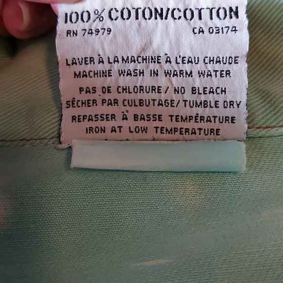 Vintage Parasuco Cropped Denim Jacket Acid Wash - Picture 6 of 11